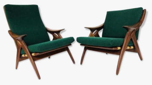 Set Of Vintage Chairs Mid Century Gelderland The Star - Chair, HD Png Download, Free Download