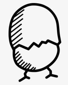 Chicken Egg Hatch Cute Chickling - Clip Art, HD Png Download, Free Download
