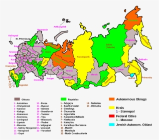 Picture - Map Of Russia, HD Png Download, Free Download