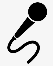 Microphone With Wire - Microphone Clipart Png, Transparent Png, Free Download
