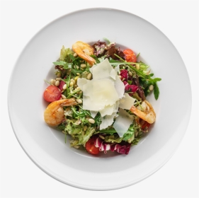 Salads Green Salad With Shrimps ● Il Molino - Greek Salad, HD Png Download, Free Download