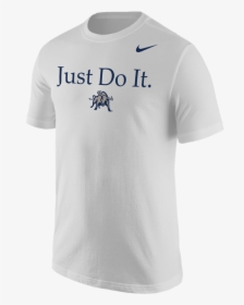 Just Do It Aggie Bull Nike T-shirt White - Active Shirt, HD Png Download, Free Download