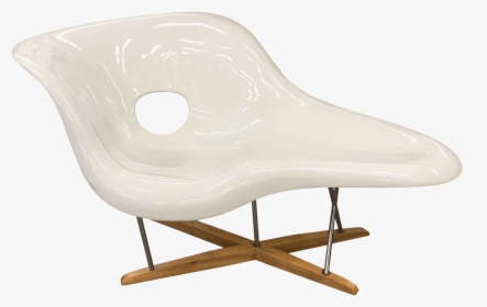 Original Charles Eames La Chaise From Decaso Vintage - La Chaise Hd, HD Png Download, Free Download