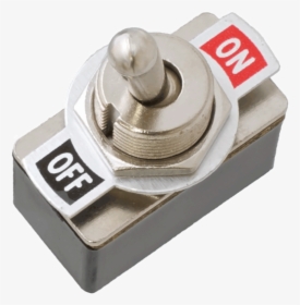 Metal Toggle Switch - Toggle Switch Off, HD Png Download, Free Download