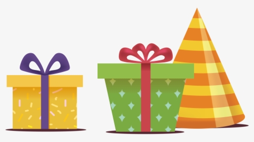 Transparent Birthday Presents Png - Presente Aniversário Png, Png Download, Free Download