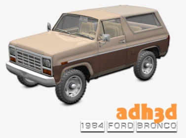 1984 Ford Bronco - Model Car, HD Png Download, Free Download