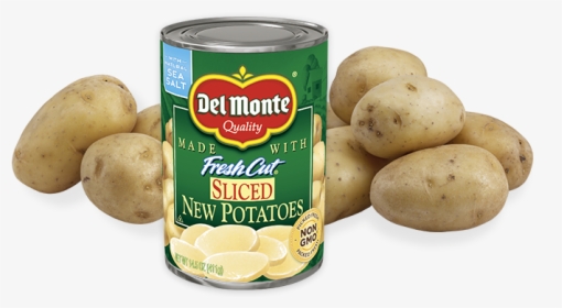 Sliced New Potatoes - Del Monte Sliced New Potatoes, HD Png Download, Free Download