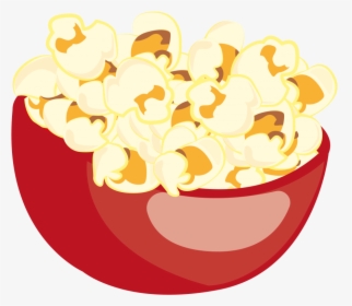 Popcorn Png Image - Popcorn In A Bowl Clipart Transparent, Png Download, Free Download