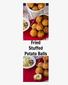 Fried Stuffed Potato Balls - Mashed Potato Ball Clipart, HD Png Download, Free Download