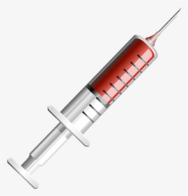 Png Syringe Transparent Images - Syringe Clipart Png, Png Download, Free Download