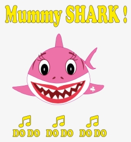 Transparent Background Yellow Baby Shark Clipart