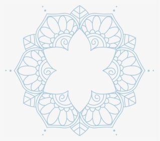 Blue Mandala Transparent - Floral Design, HD Png Download, Free Download