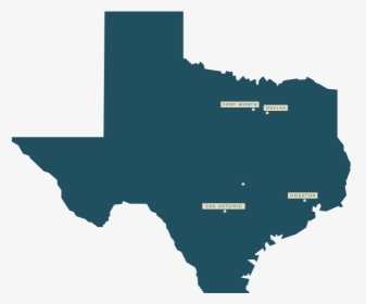 Map Of Texas - State Of Texas, HD Png Download, Free Download
