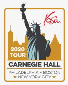Yosa Carnegie Logo 2019 01 - Statue Of Liberty, HD Png Download, Free Download