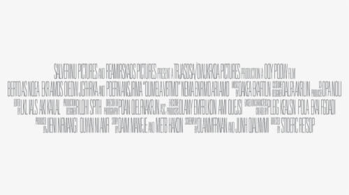 Movie Credits Template Transparent, HD Png Download, Free Download