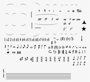 Music Font Number, HD Png Download, Free Download