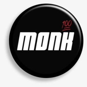 Monk 100 Pin - Circle, HD Png Download, Free Download