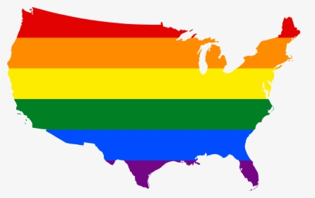 Gay America Map, HD Png Download, Free Download