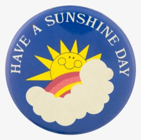 1984 “have A Sunshine Day” Pin Button - City Of Gulfport Fl Logo, HD Png Download, Free Download