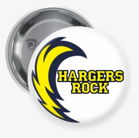 Chargers Pin Backed Button - Badge, HD Png Download, Free Download
