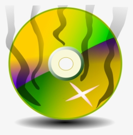 Data Storage Device,symbol,yellow - Compact Disc, HD Png Download, Free Download