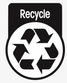 Black Universal Recycling Symbol, HD Png Download, Free Download