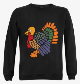Funny Turkey Abstract Art Gildan Crewneck Sweatshirt - Crew Neck, HD Png Download, Free Download