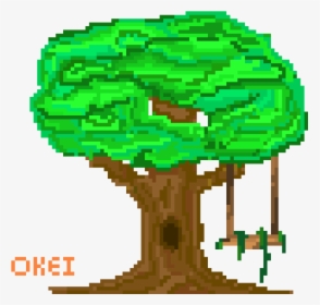 Transparent Pixel Tree Png - Tree, Png Download, Free Download