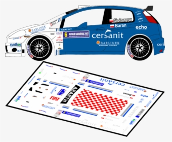 Boxart Fiat Abarth Grande Punto S2000 "cersanit - Glen, HD Png Download, Free Download