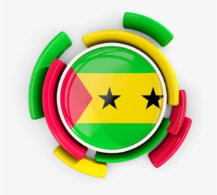 Round Flag With Pattern - Transparent Ghana Flag Png, Png Download, Free Download