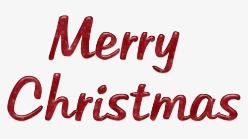 Word Christmas Cliparts - Merry Christmas In Bold Letters, HD Png Download, Free Download