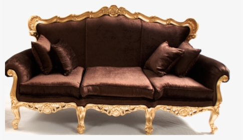 Velvet Sofa Png Clipart - Studio Couch, Transparent Png, Free Download