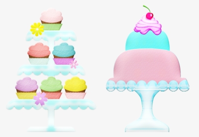 Celebración De Cumpleaños, Regalos, Pastel, Confeti - Cupcake, HD Png Download, Free Download