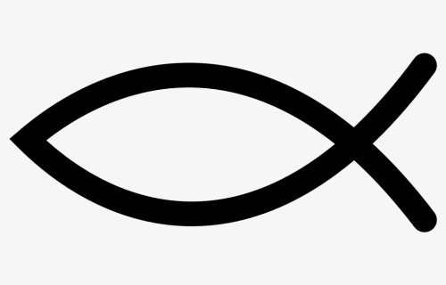 Images Of Christian Fish Logo Png - Christian Fish Symbol, Transparent Png, Free Download