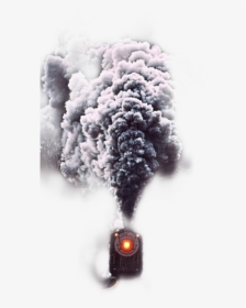 #train #smoke #effect #remix - Snow, HD Png Download, Free Download