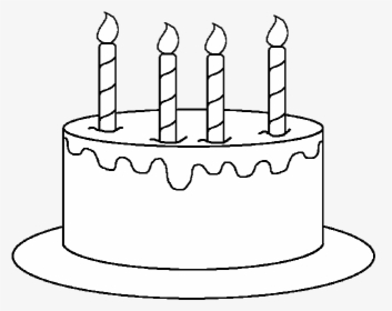 Transparent Birthday Cake - Birthday Cake Png White, Png Download, Free Download