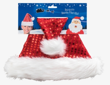 Sequin Santa Hat - Christmas Tree Skirt, HD Png Download, Free Download