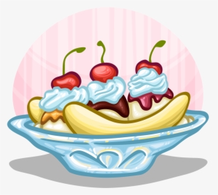 Banana Split Cartoon Png, Transparent Png , Png Download - Transparent Background Banana Split Ice Cream Clipart, Png Download, Free Download
