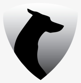 Canidae Black Dog White Silhouette - Terrier, HD Png Download, Free Download