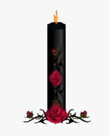 🕷 🕯 🥀 - Transparent Background Gothic Candle Transparent, HD Png Download, Free Download