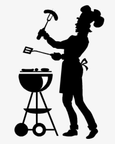 Bbq Black And White Clipart, HD Png Download, Free Download