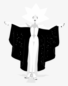Fanart[spoilers Of T-shirt] Full Design Png Of A Certain - Steven Universe White Diamond Png, Transparent Png, Free Download
