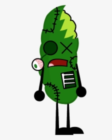 Pickle As A Zombie Vector By Thedrksiren-d8dbn2v - Cartoon, HD Png Download, Free Download