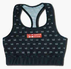 Pm Sports Bra Front - Sweater Vest, HD Png Download, Free Download