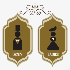 And Toilet Men Sign Logo Icon Women Clipart - Icon Ladies Toilet Logo, HD Png Download, Free Download