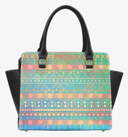 Inspired Aztec Pattern-2 Classic Shoulder Handbag - Ombre Handbag, HD Png Download, Free Download