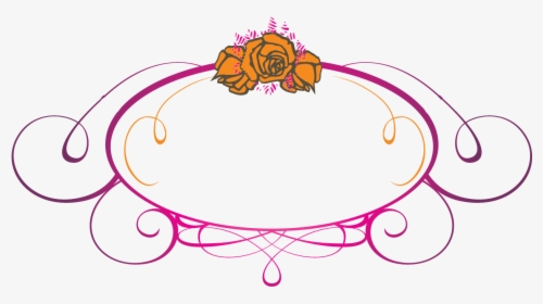 Design Free Logo Vintage Rose Frame Template - Design Logo Online Gratis, HD Png Download, Free Download