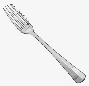 Sharp Fork Clip Art Clkerm Vector Clip Art Online - Metal Fork Clipart, HD Png Download, Free Download