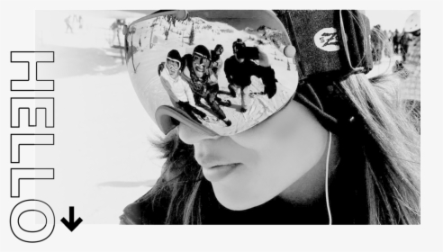 Snowboarding - Monochrome, HD Png Download, Free Download