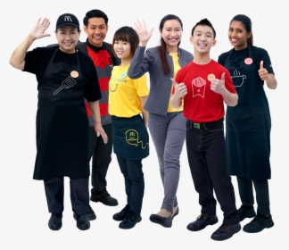 Mcdonalds Uniform Singapore, HD Png Download, Free Download